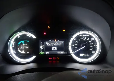 2017 Kia Niro Lx z USA, uszkodzony, nr VIN KNDCB3LC2H5048323